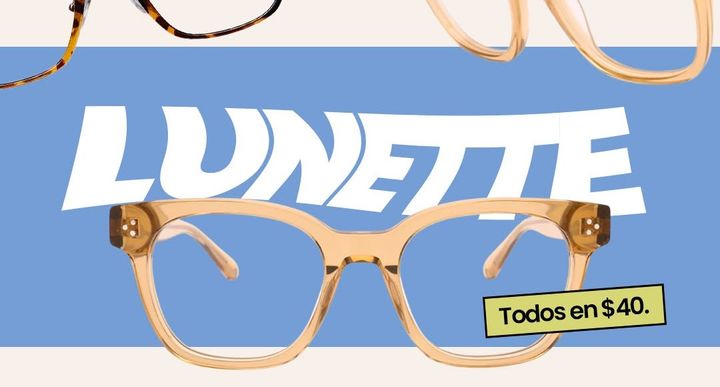Aros Lunette, todos en $40